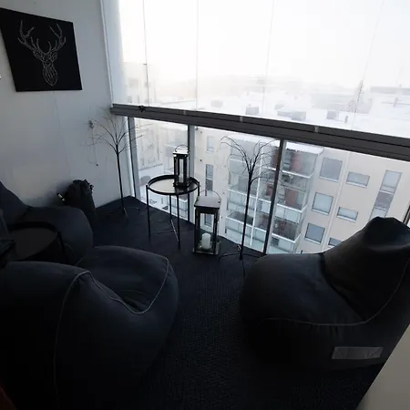 Arctic House In The Middle Of