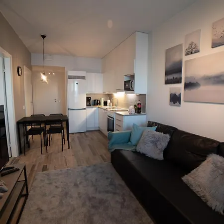 Arctic House In The Middle Of *