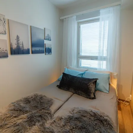 Arctic House In The Middle Of